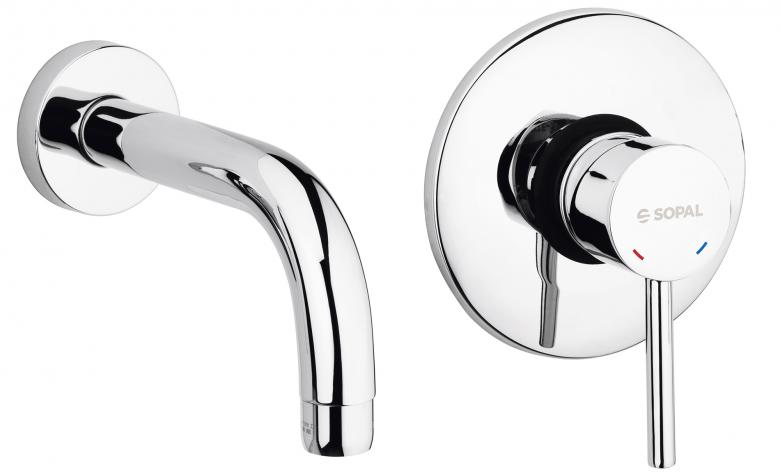 Mitigeur de lavabo encastré Bizerte